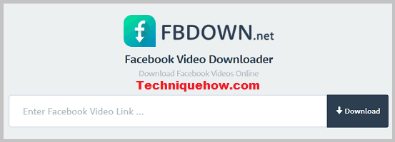 fbdown: descargador de historias de Facebook
