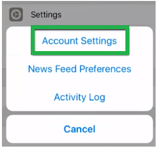 detener la reproducción automática de video en Facebook para iPhone